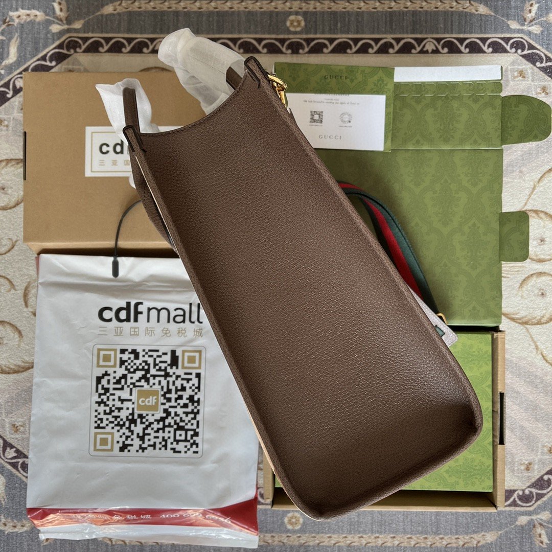 gg Tote Bag With Jumbo Camel And Ebony Jumbo gg Canvas For Women 14.6in/37cm 678839 UKMDG 2570