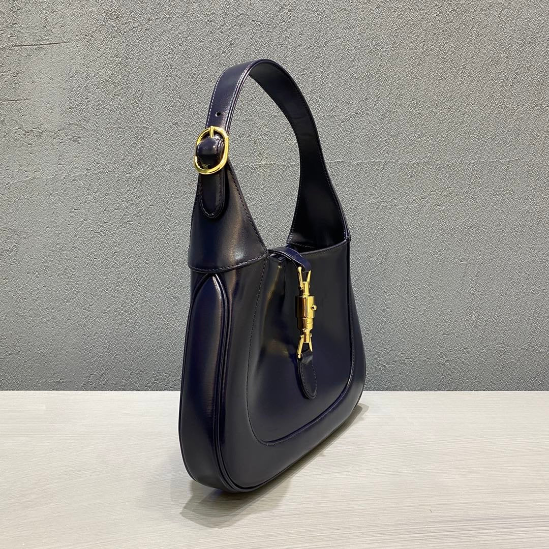 gg Jackie 1961 Small Shoulder Bag Black For Women 10.8in/27.4cm gg 636709 10O0G 1000