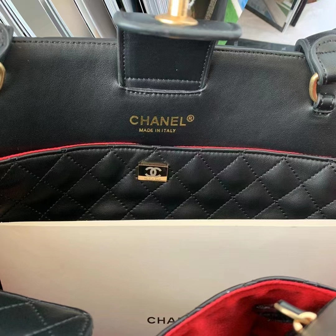 ChanelShopping Bag Black For Women, Women’s Bags 14.4in/37cm AS3508 B08867 94305
