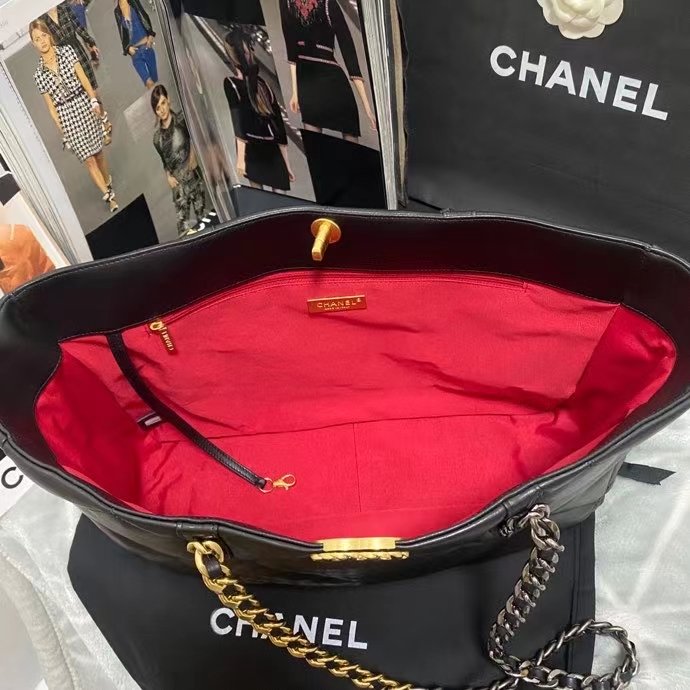 ChanelShopping ChanelBag 19 Black For Women, Women’s Bags 16in/41cm