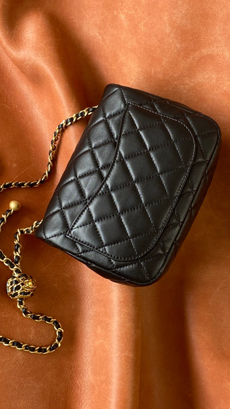 CHL Classic Bag Black For Women, Women’s Bags 7.1in/18cm