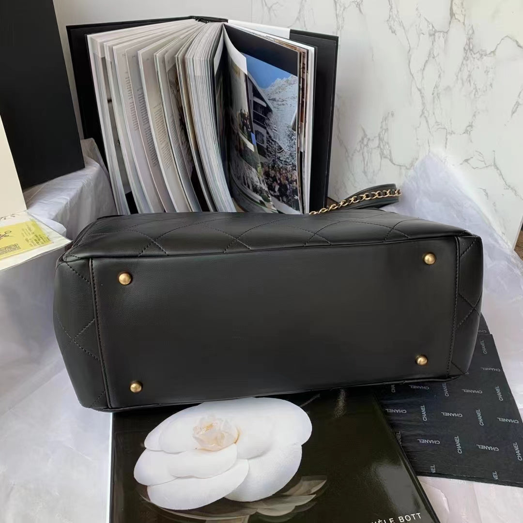 ChanelShopping Bag Black For Women, Women’s Bags 14.4in/37cm AS3508 B08867 94305