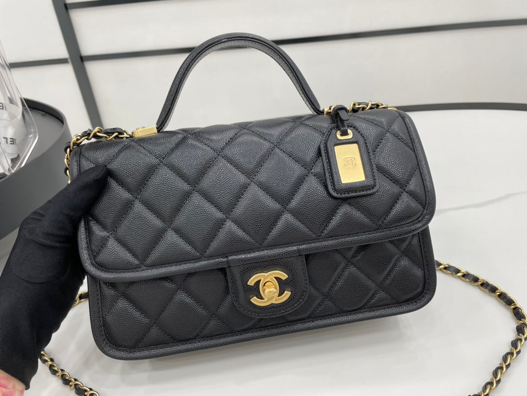 CHL AS3653 22K Bag Black For Women, Women’s Bags 9.8in/25cm