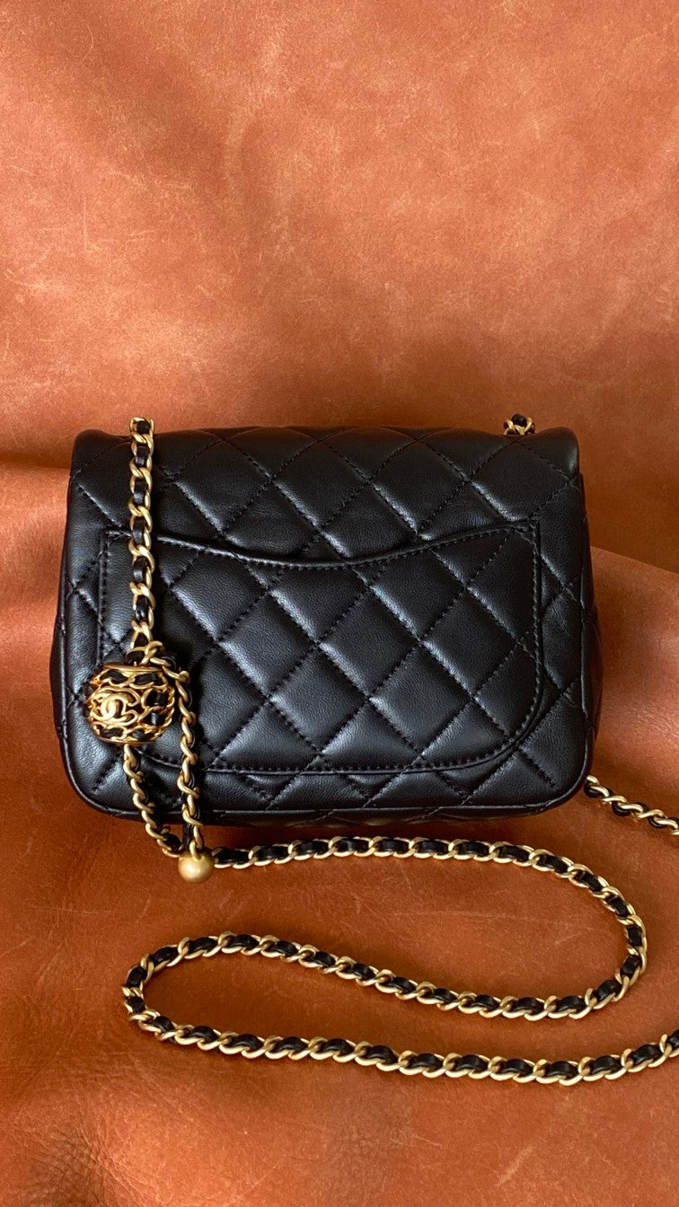 CHL Classic Bag Black For Women, Women’s Bags 7.1in/18cm