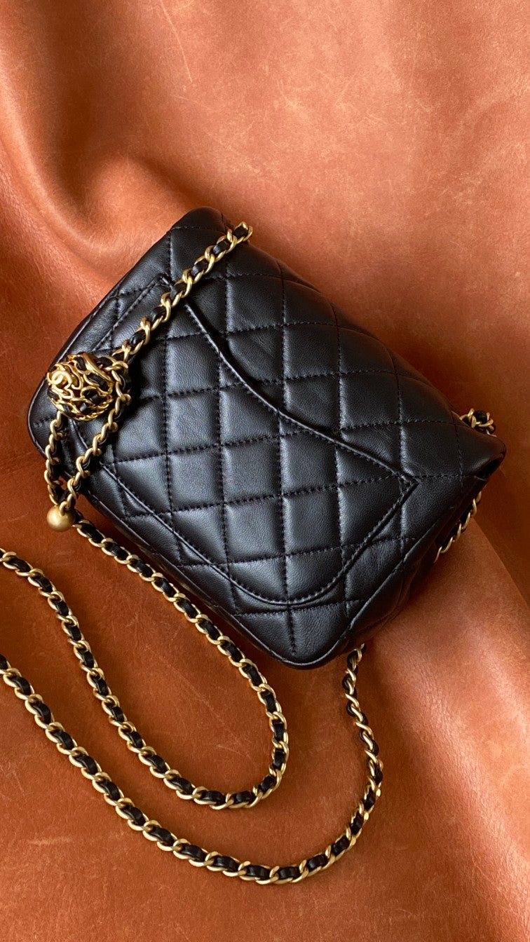 CHL Classic Bag Black For Women, Women’s Bags 7.1in/18cm