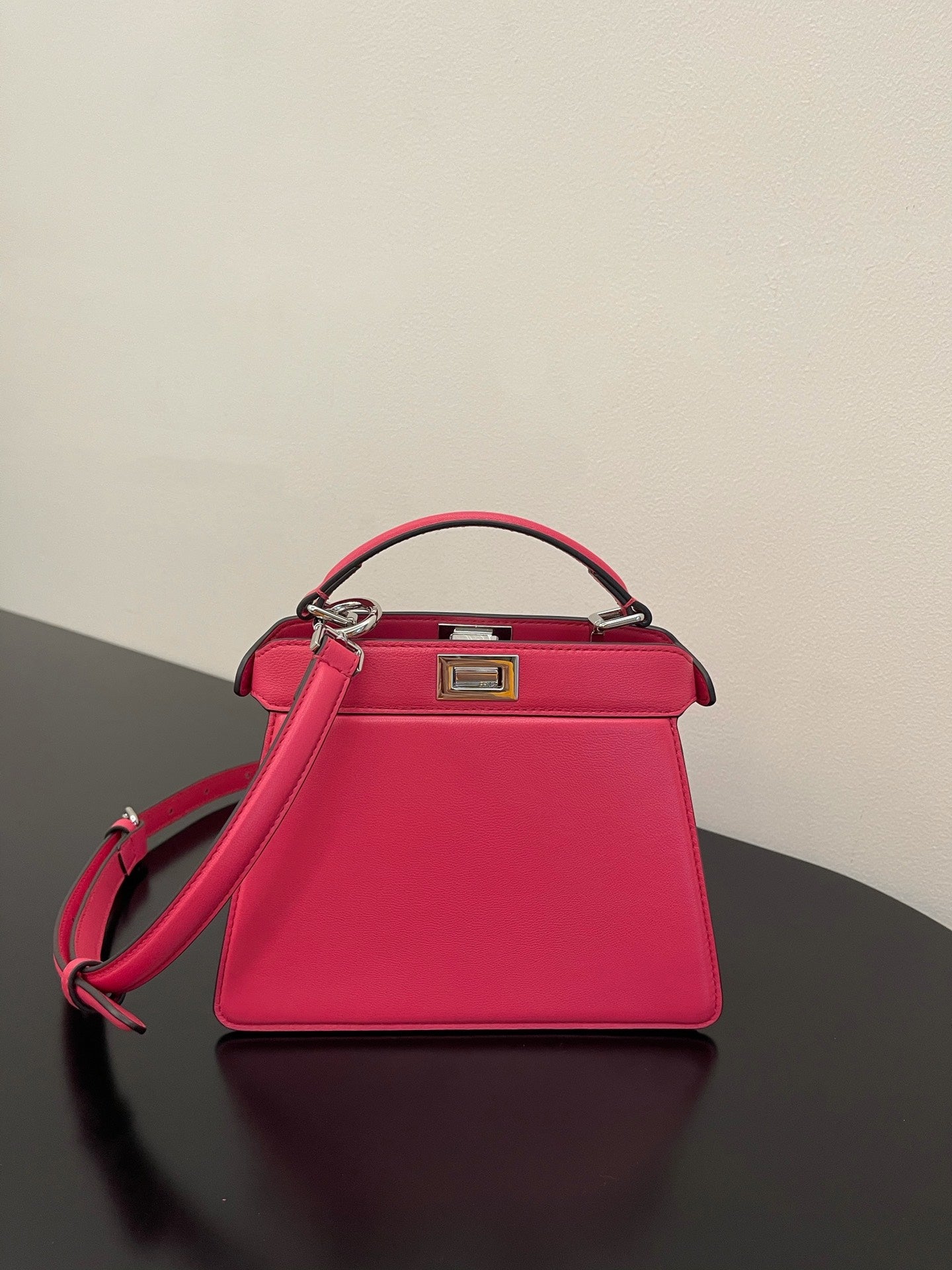 FI Peekaboo ISeeU Petite Pink Bag Small For Woman 20cm/8in