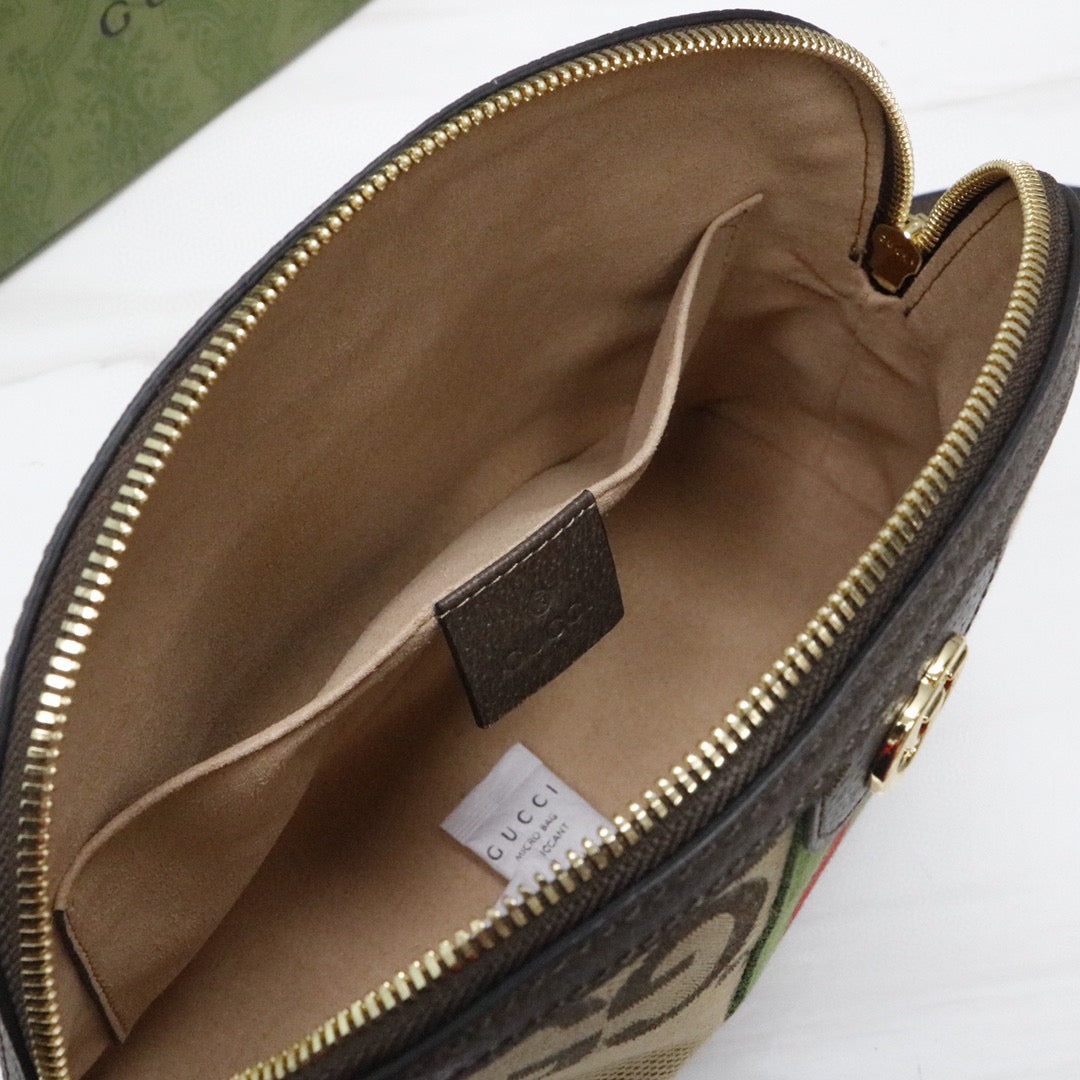 gg Ophidia Jumbo gg Small Shoulder Bag Brown For Women, Women’s Bags 9.3in/24cm gg 499621 UKMIG 2570