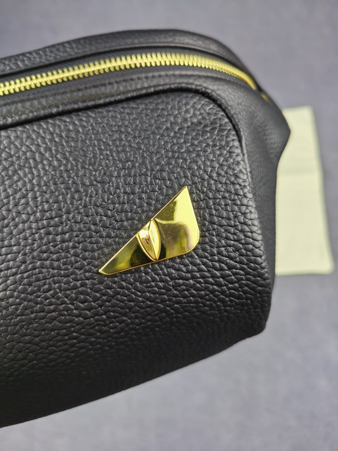 FI Little Monster Belt Bag Black For Men, Men’s Bag 7.9in/20cm FF