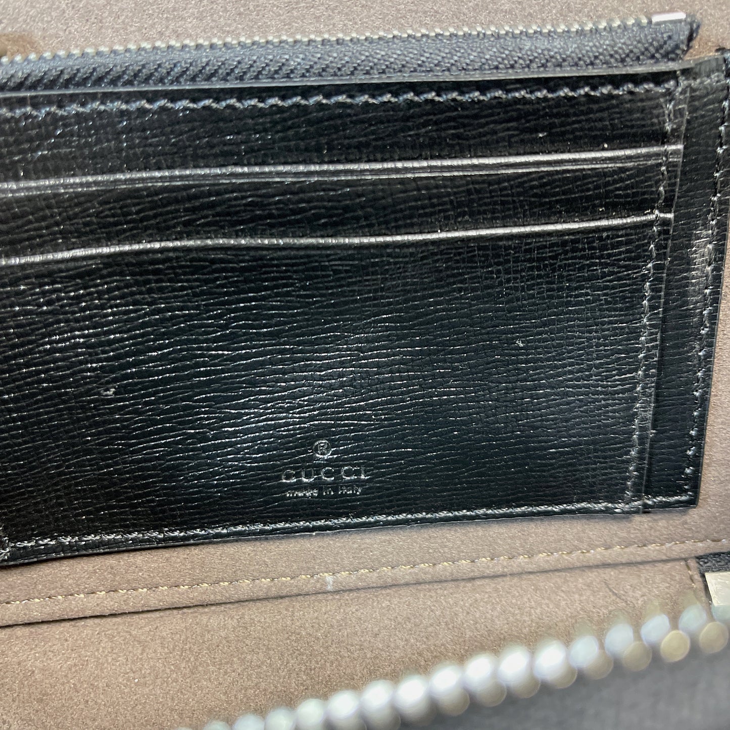 gg Mini Bag With Interlocking G Black gg Supreme Canvas For Women 9in/23cm gg