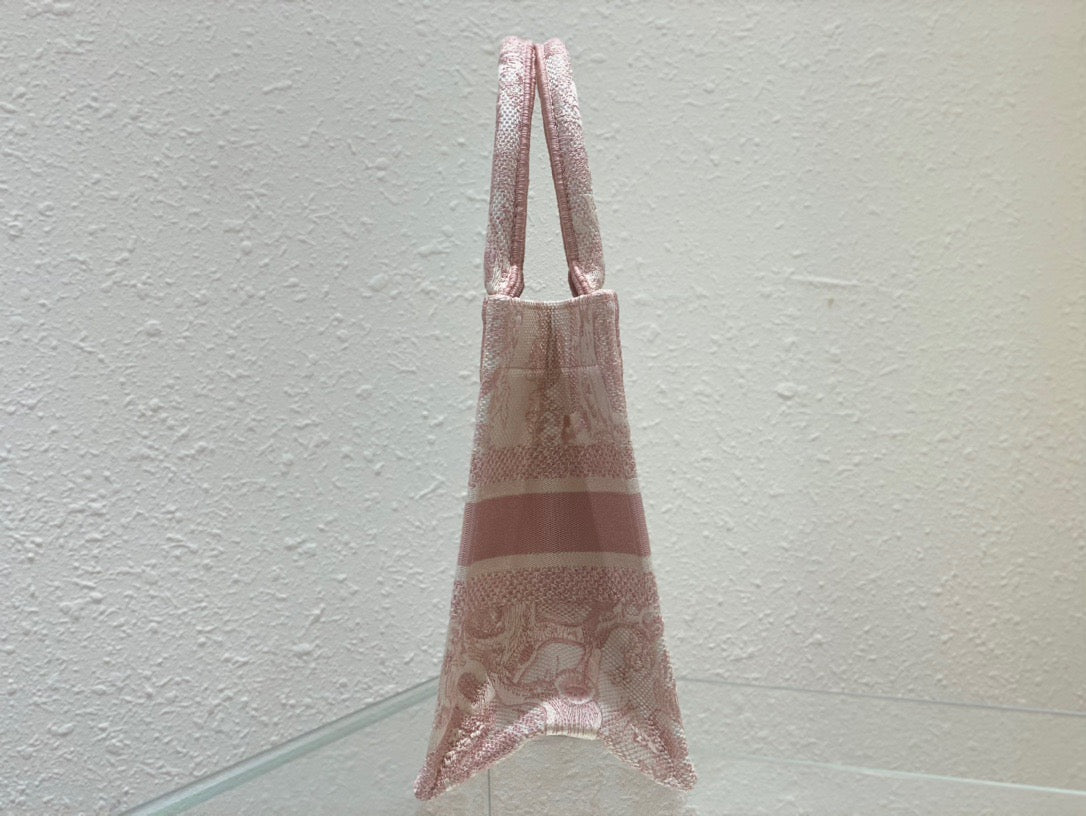 DI Small Book Tote Pink, For Women, Women’s Handbags 26.5cm/10.5in CD