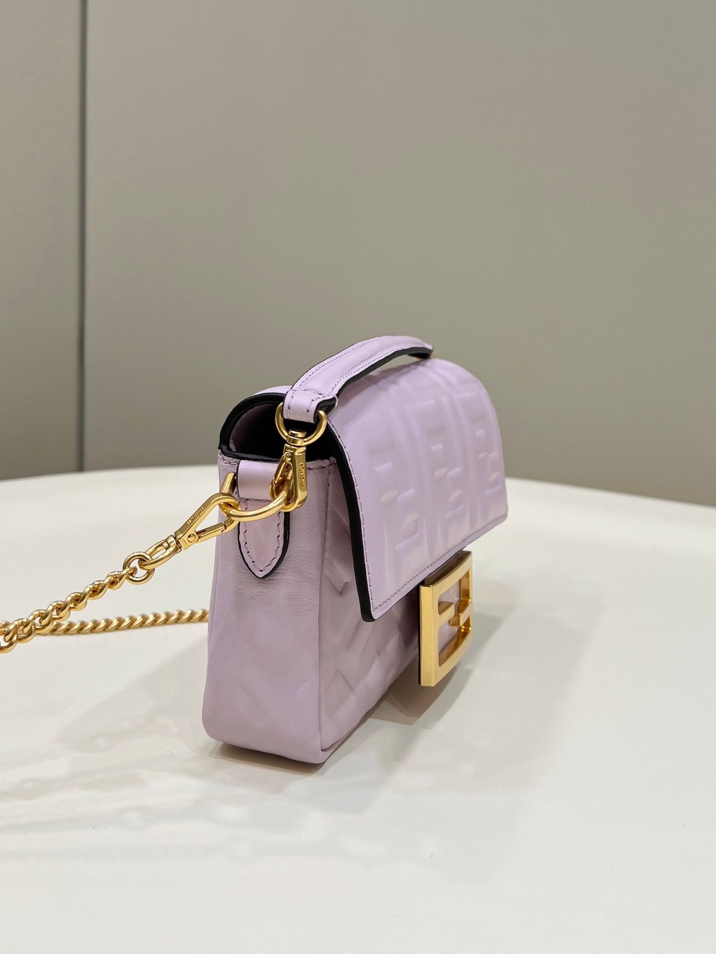 FI Baguette Purple For Women, Women’s Handbags, Shoulder And Crossbody Bags 7.5in/19cm FF 8BS017