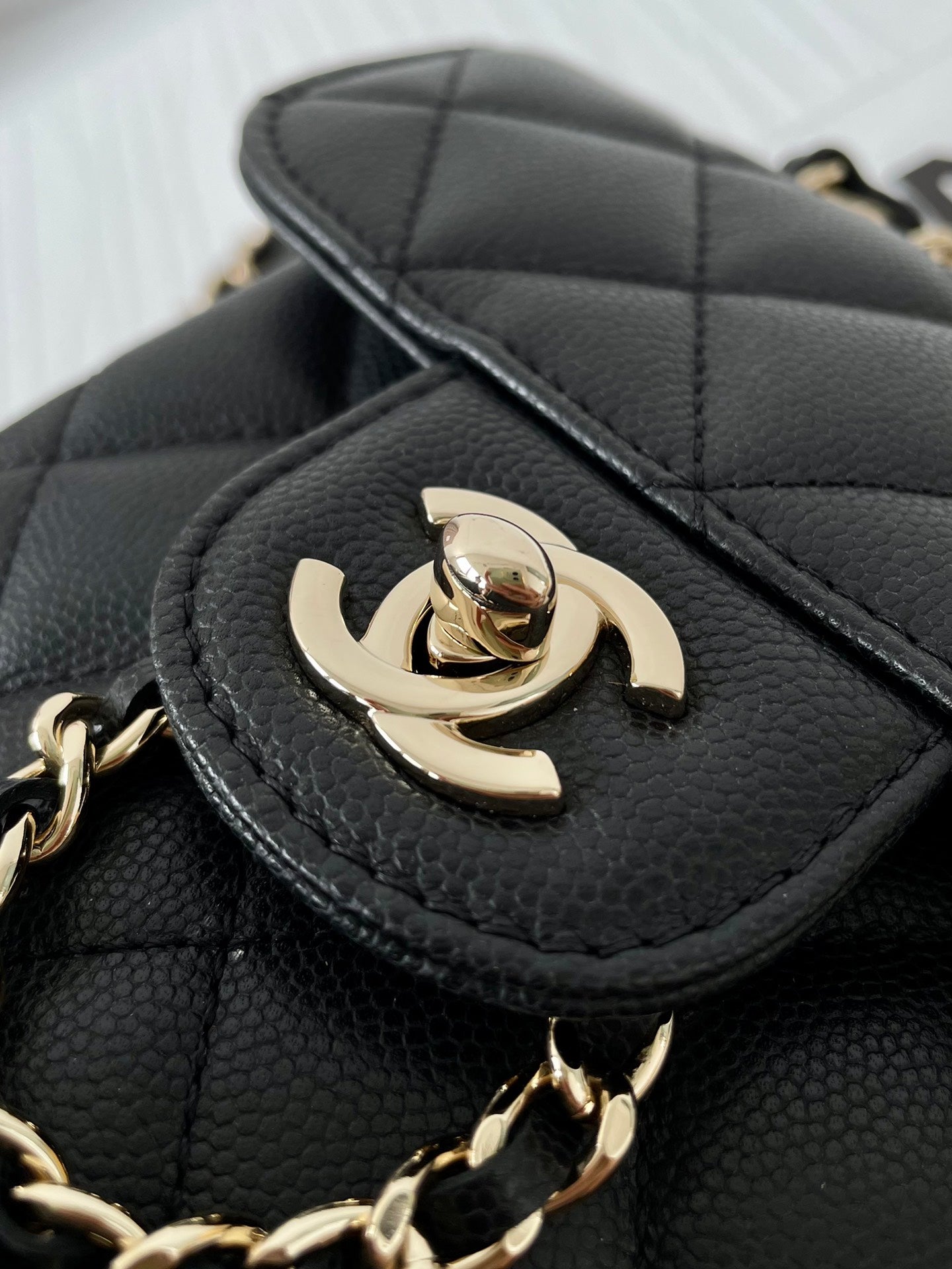 ChanelMedium BackPack Bag Black For Women, Women’s Bags 9.8in/25cm