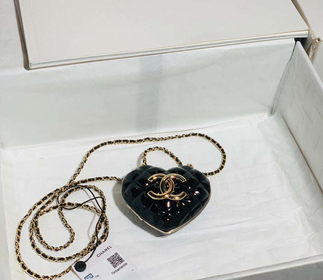 ChanelLong Necklace Bag Black For Women, Women’s Bags 3in/7.6cm