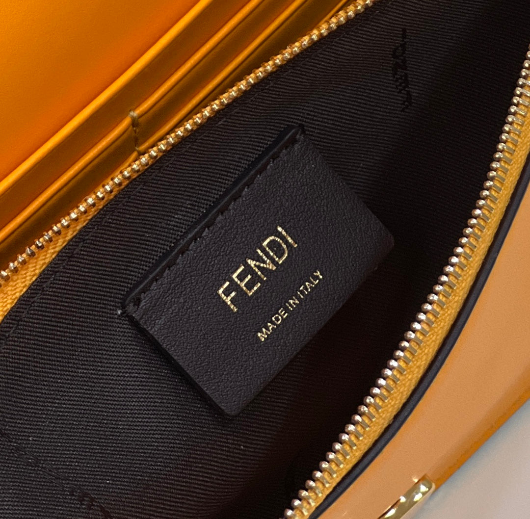 FI Wallet On Chain Mini Orange Bag For Woman 13.5cm/5.5in