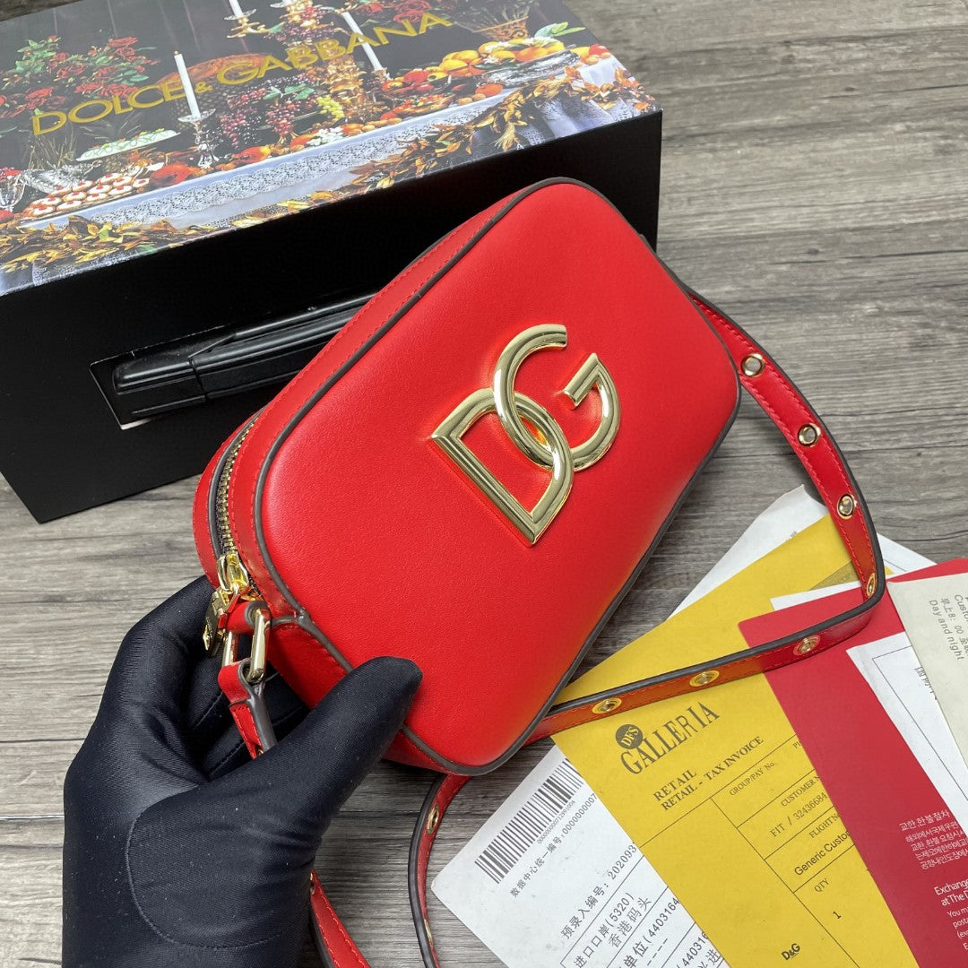 DG Crossbody 3.5 Bag Red For Women 7.5in/19cm DG