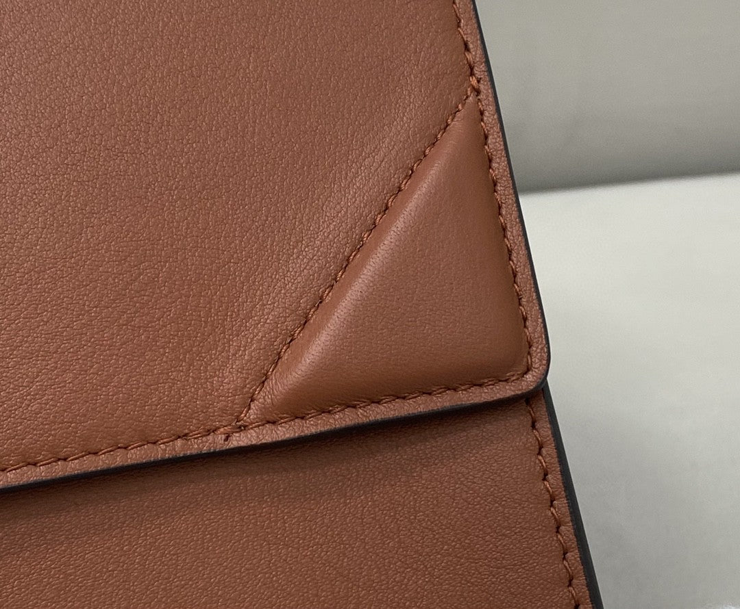 FI Kan U Small Brown Bag For Woman 25cm/9.5in