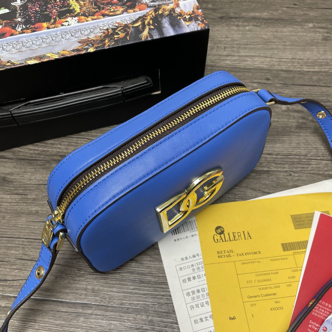 DG Crossbody 3.5 Bag Blue For Women 7.5in/19cm DG BB7095AW57680623