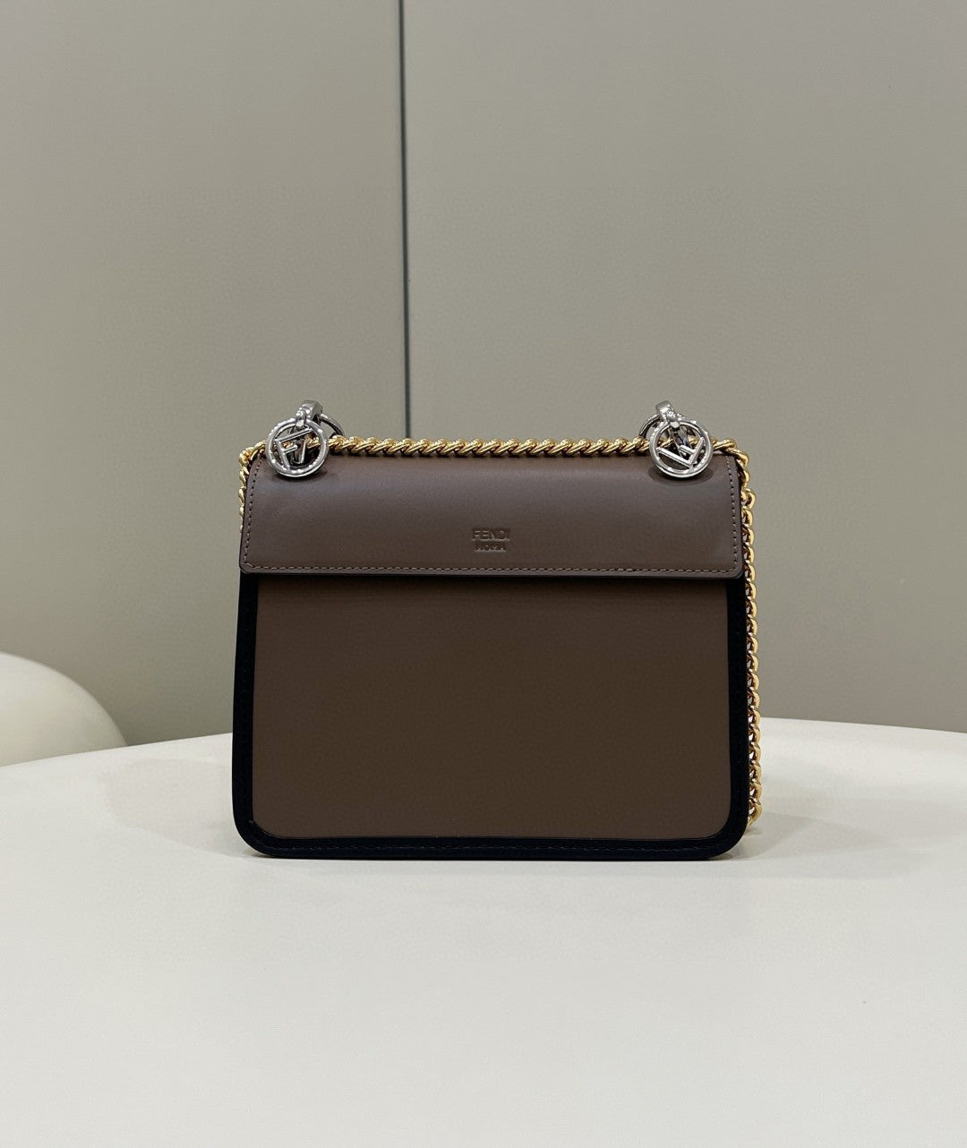 FI Kan I F Small Brown Bag For Woman 15cm/5.5in 8BT286A651F13VK