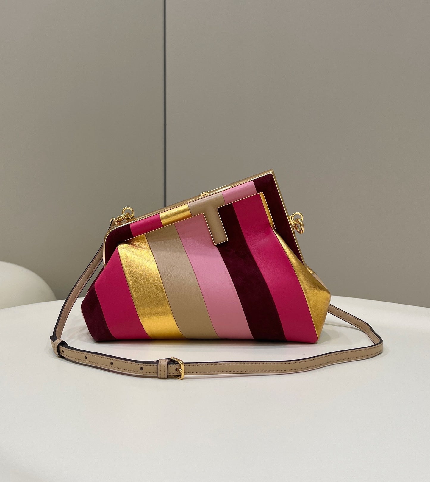 FI First Small Multicolour Bag For Woman 26cm/10in 8BP129AJS8F0MWU