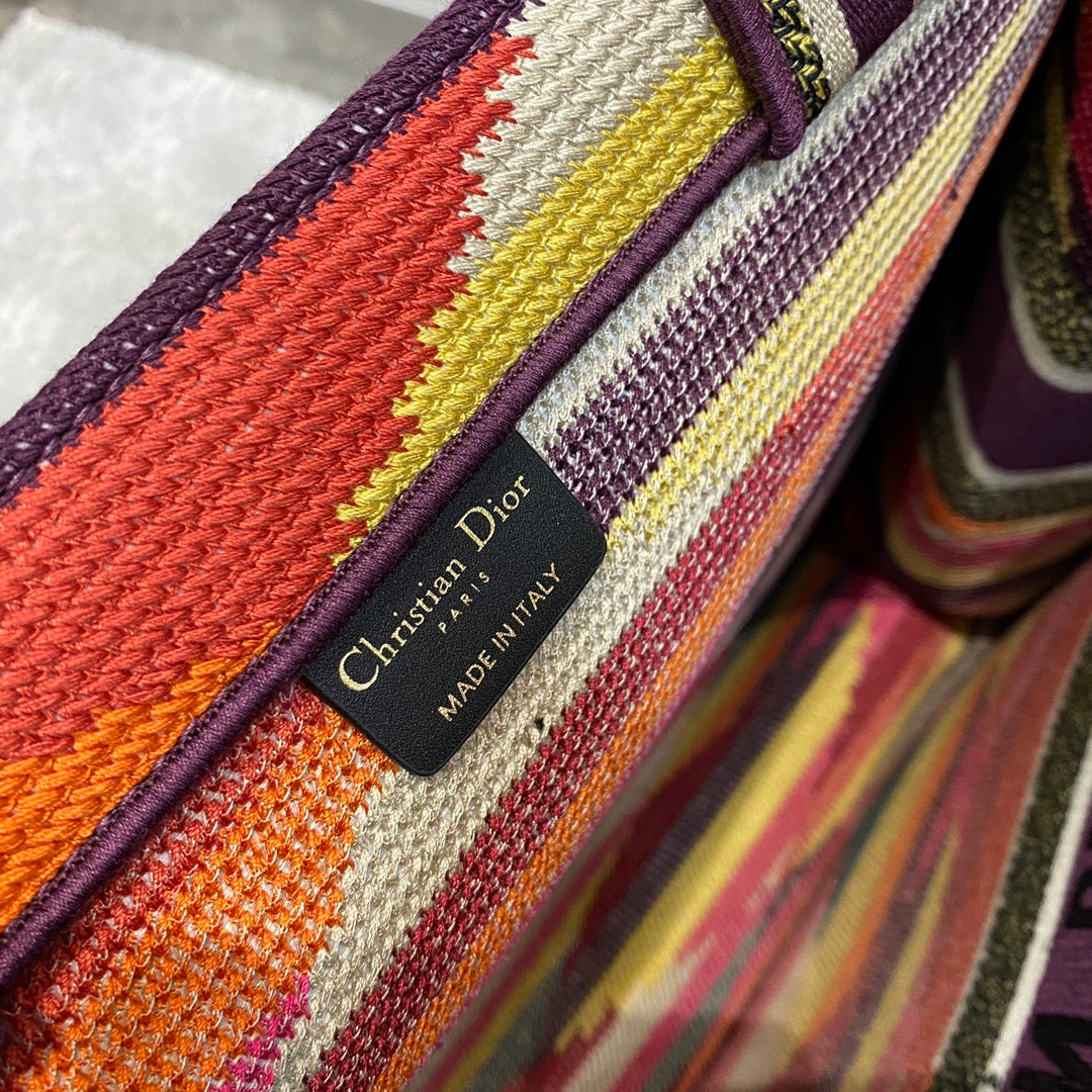 DI Large Book Tote Canvas Multicolor For Women Bag Size 42cm/16in CD