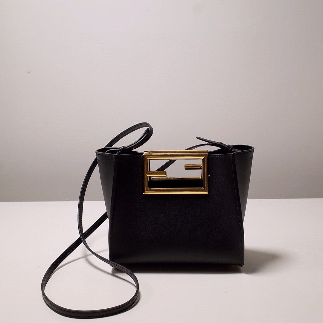 FI Way Small Black Bag For Woman 17.5cm/7in 8BS054AAIWF0KUR