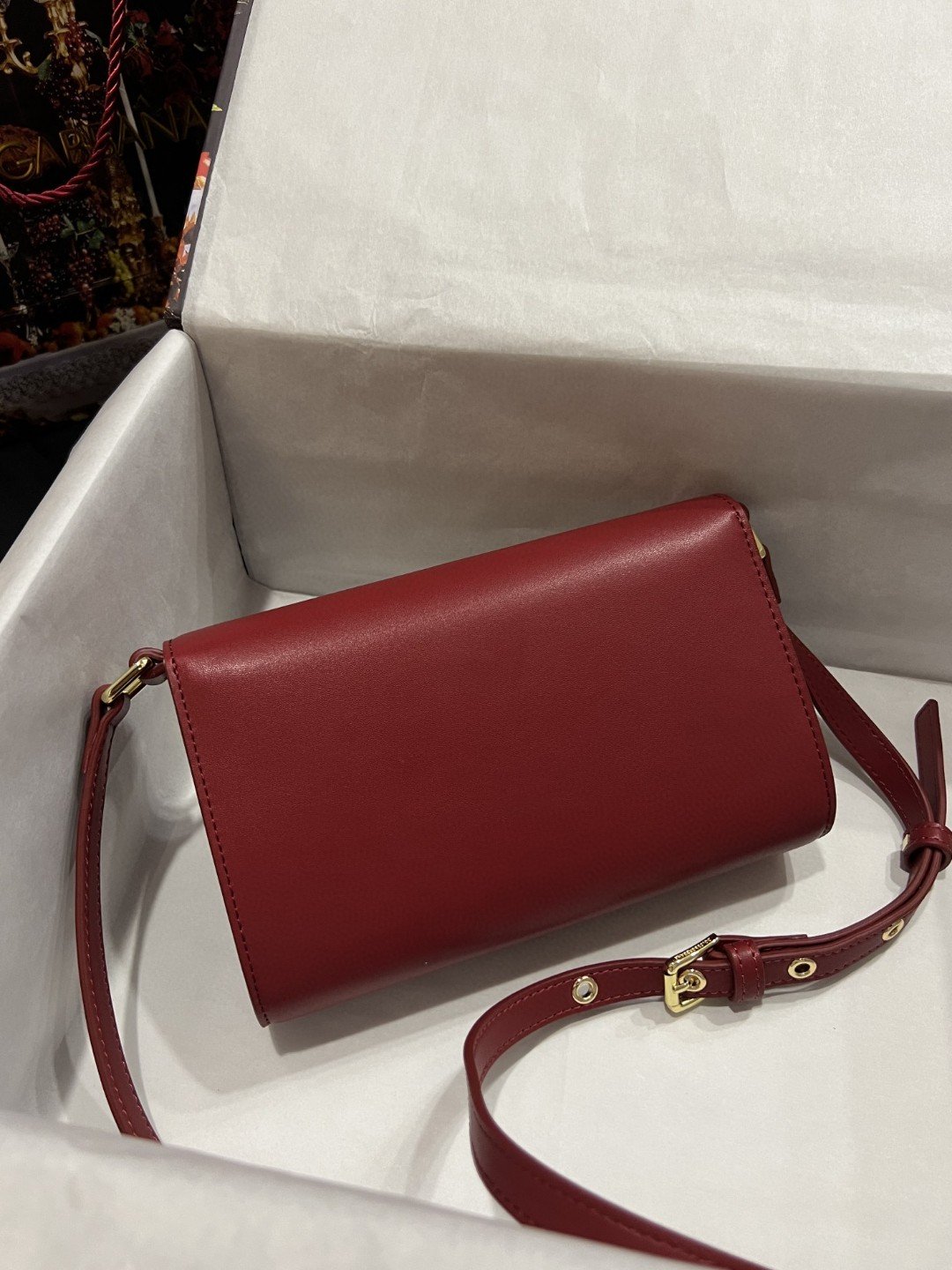 DG 3.5 Clutch Burgundy For Women 8.3in/21cm DG
