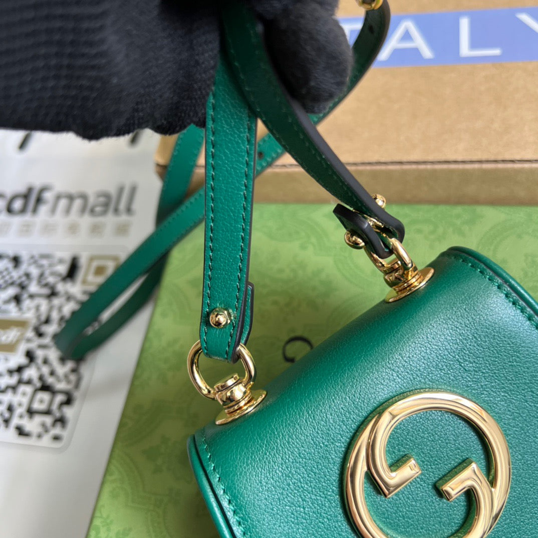 gg Blondie Card Case Wallet Green For Women, Women’s Bags 4.5in/12cm gg 698635 UXX0G 3120