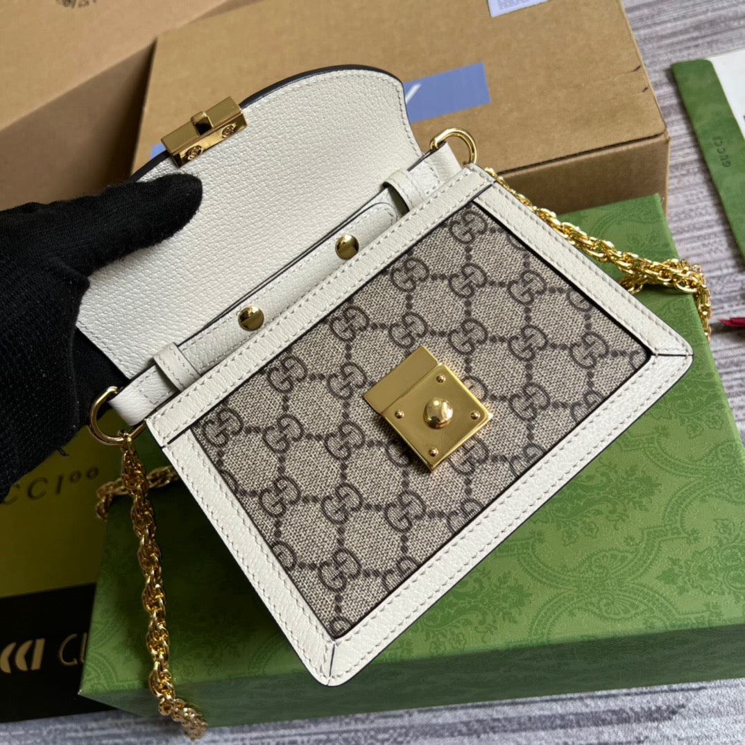 gg Ophidia gg Mini Shoulder Bag Beige For Women, Women’s Bags 6.9in/18cm gg