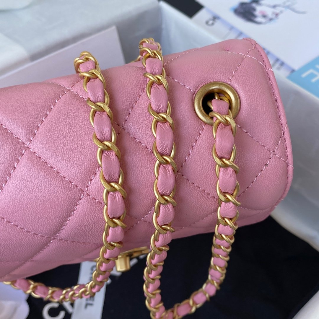 ChanelMini Flap Bag PiNike For Women, Women’s Bags 6.7in/17cm