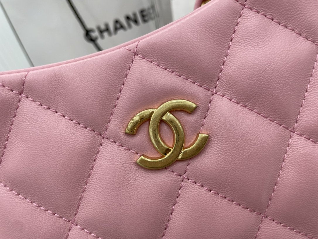 ChanelHobo Handbag PiNike For Women, Women’s Bags 9.4in/24cm