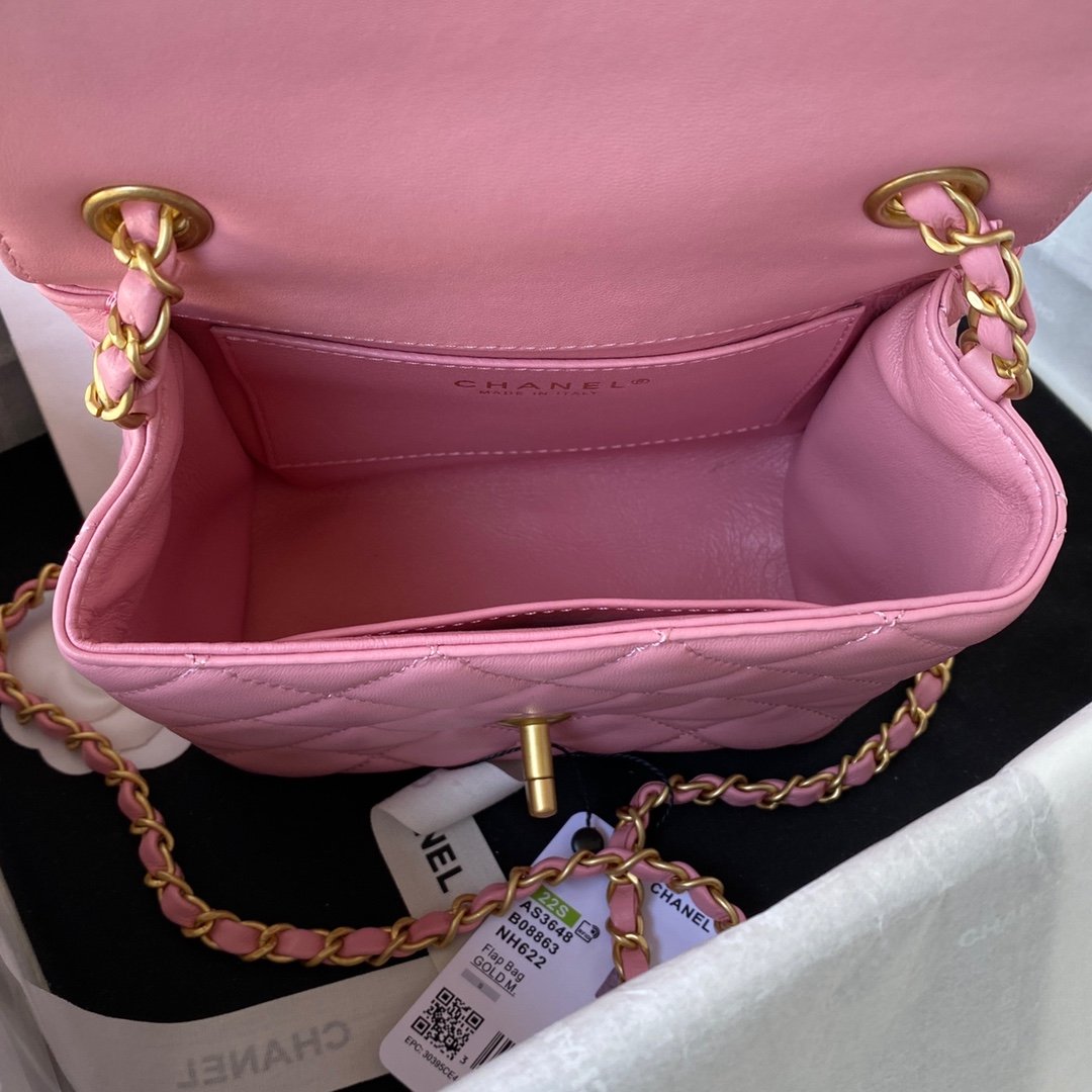 ChanelMini Flap Bag PiNike For Women, Women’s Bags 6.7in/17cm