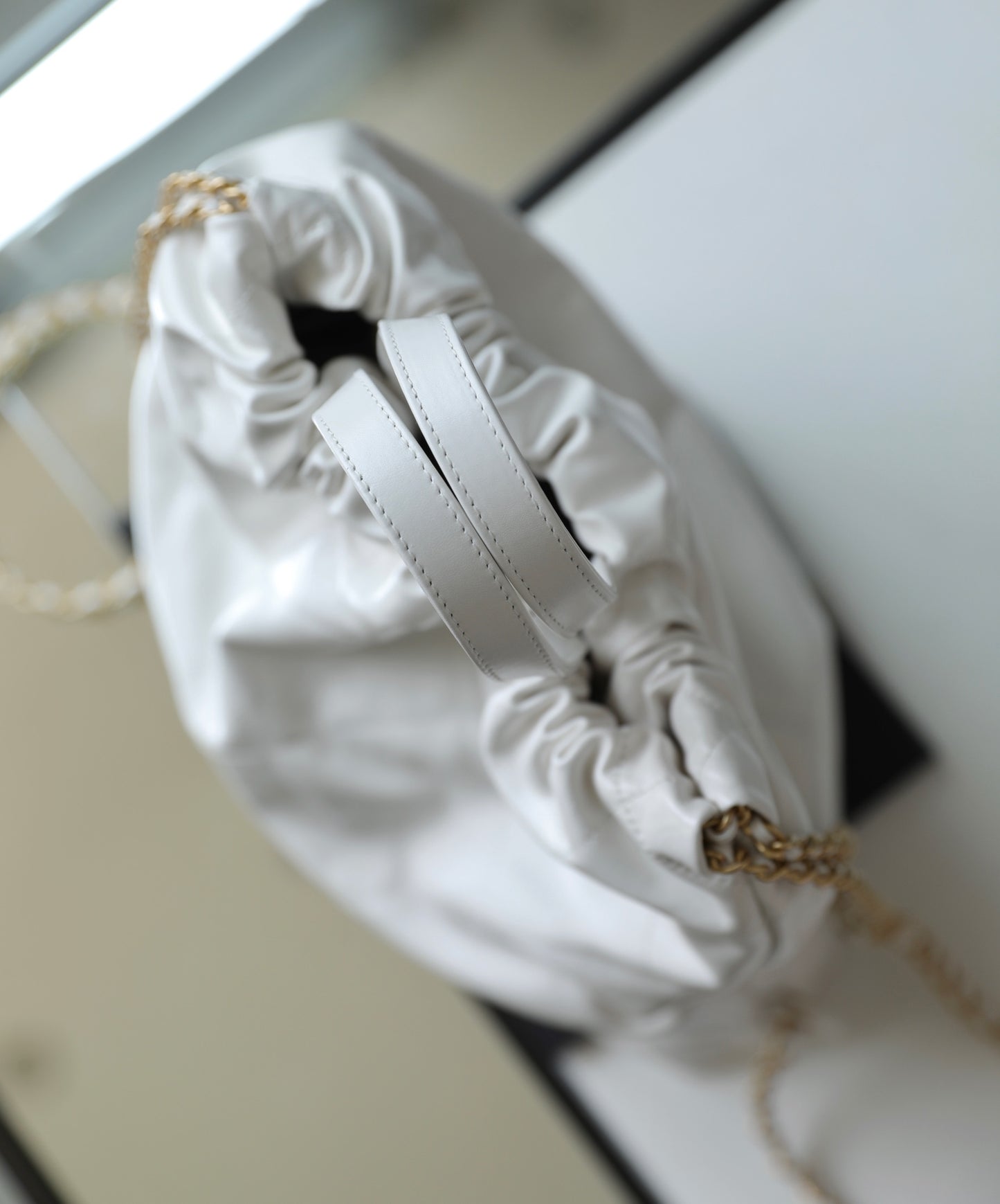 ChanelLarge Chanel22 Backpack White For Women, Women’s Bags 19.9in/51cm AS3313 B08037 10601