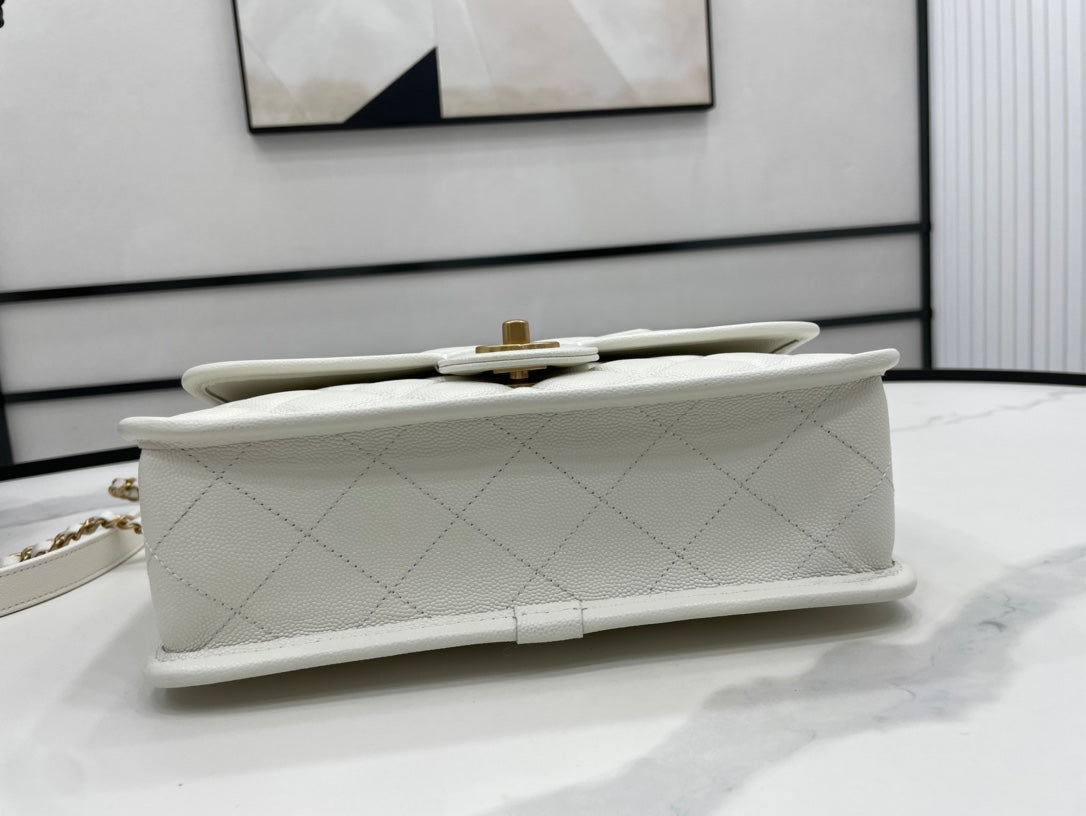 CHL AS3653 22K Bag White For Women, Women’s Bags 9.8in/25cm