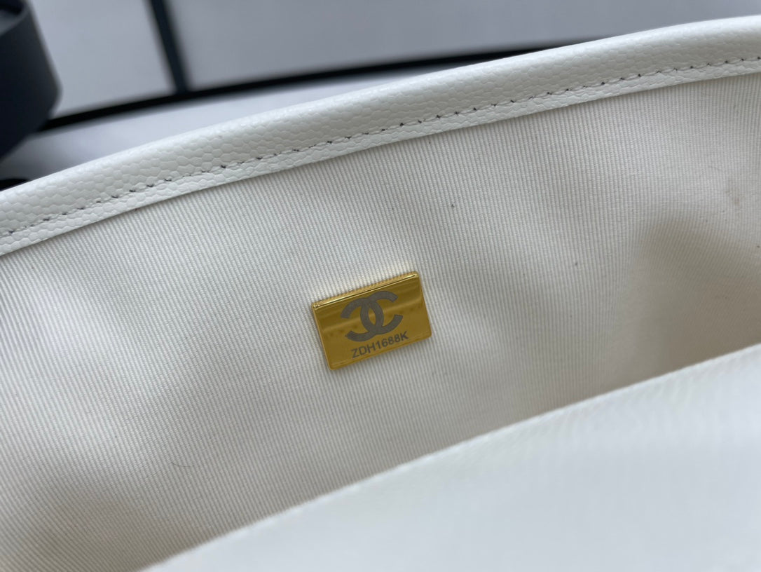 CHL AS3653 22K Bag White For Women, Women’s Bags 9.8in/25cm