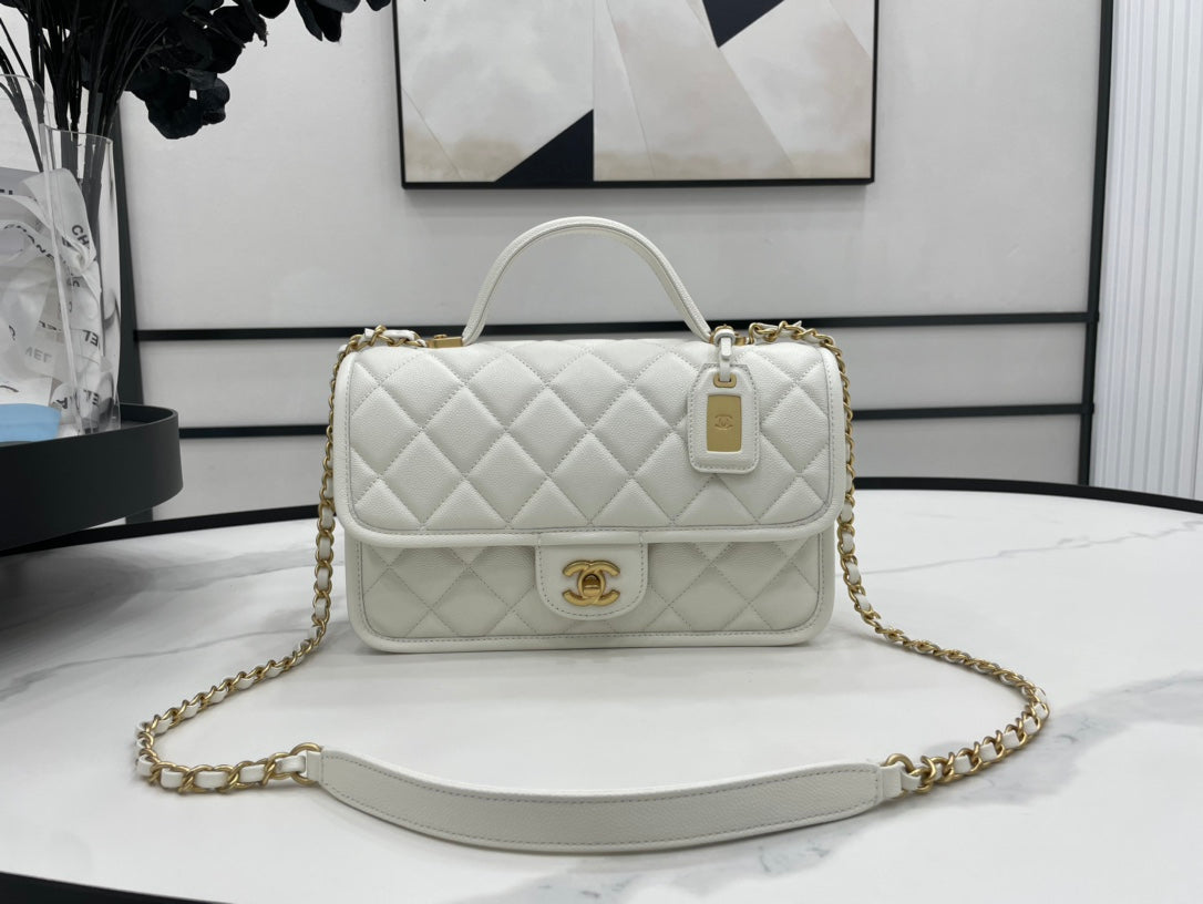 CHL AS3653 22K Bag White For Women, Women’s Bags 9.8in/25cm