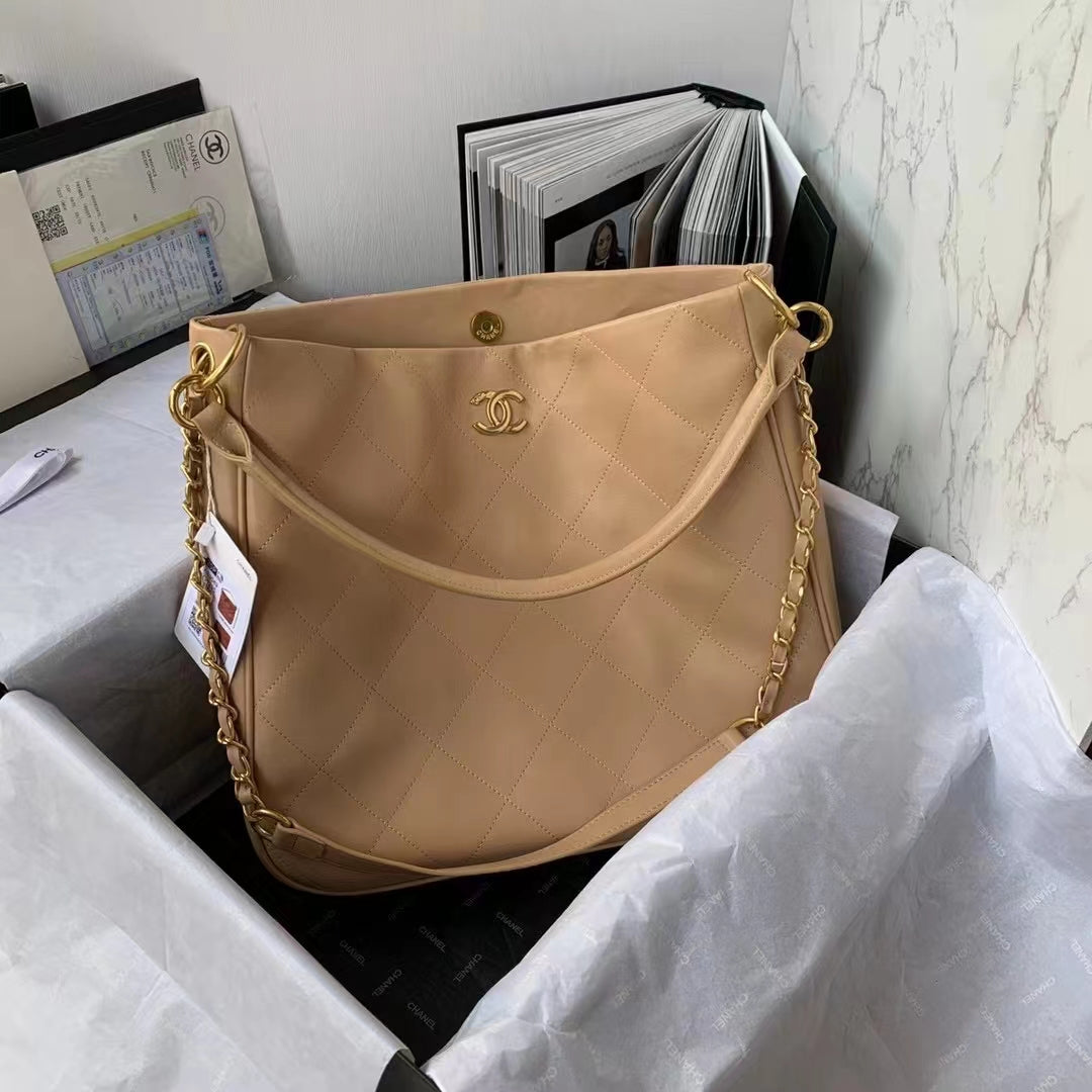ChanelShopping Bags Beige For Women, Women’s Bags 13in/30.5cm
