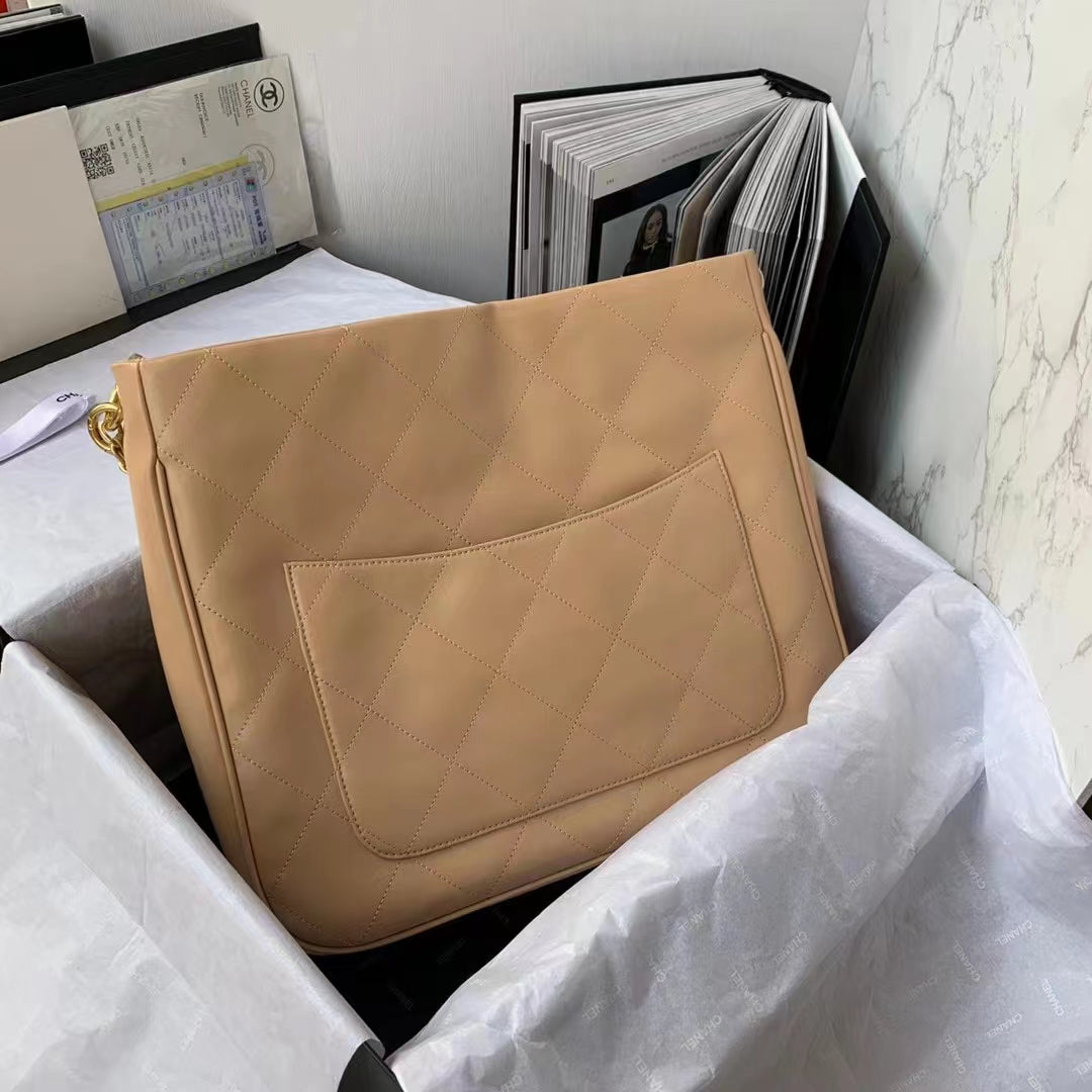 ChanelShopping Bags Beige For Women, Women’s Bags 13in/30.5cm