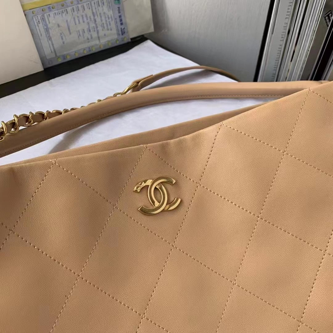 ChanelShopping Bags Beige For Women, Women’s Bags 13in/30.5cm