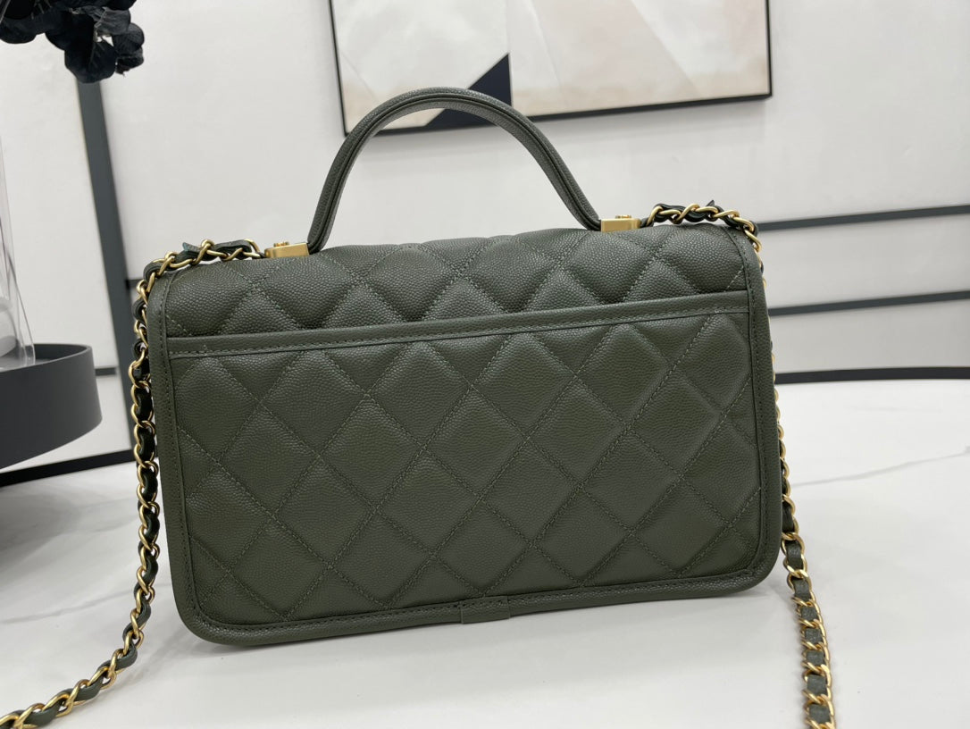 CHL AS3653 22K Bag Dark Green For Women, Women’s Bags 9.8in/25cm