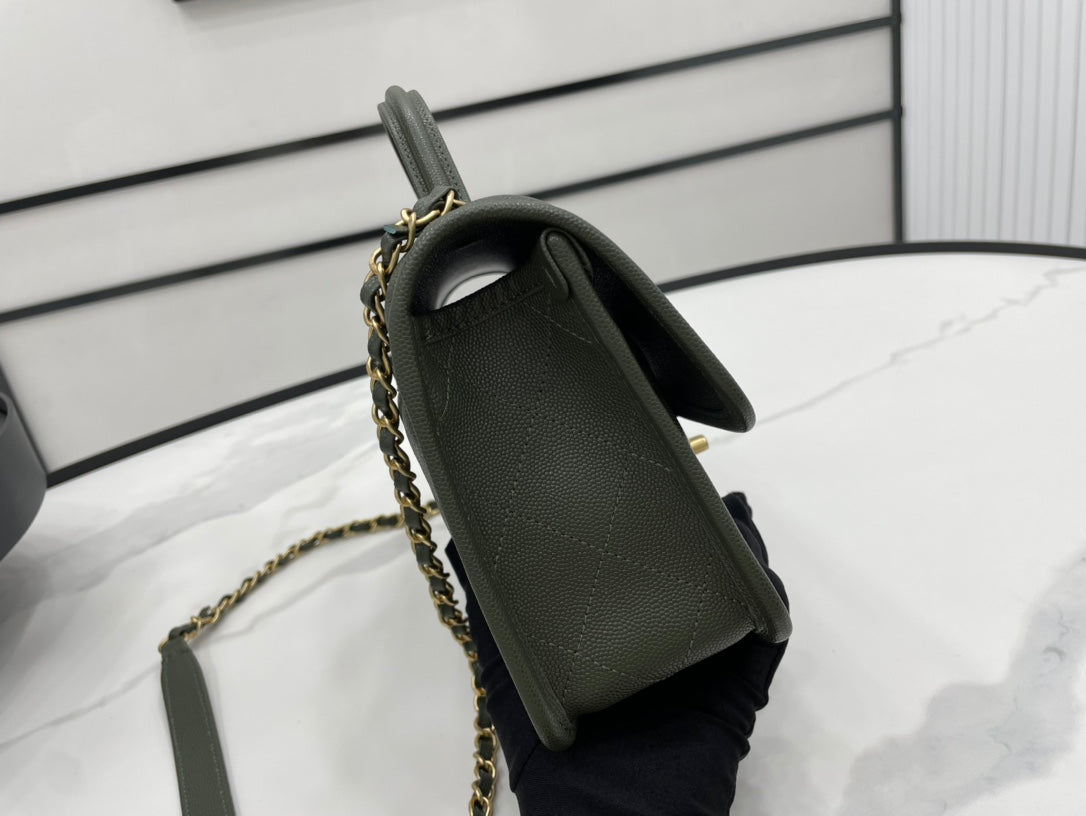 CHL AS3653 22K Bag Dark Green For Women, Women’s Bags 9.8in/25cm