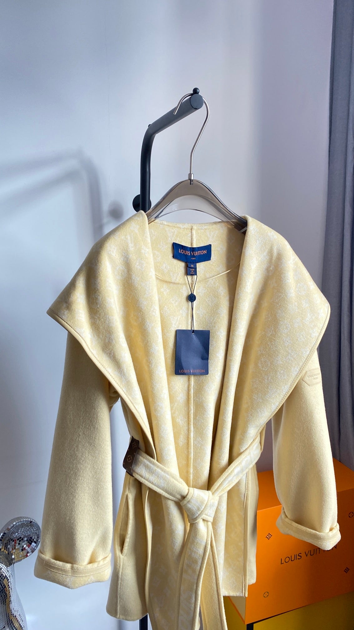 Designer LUV Wrap Coat 034