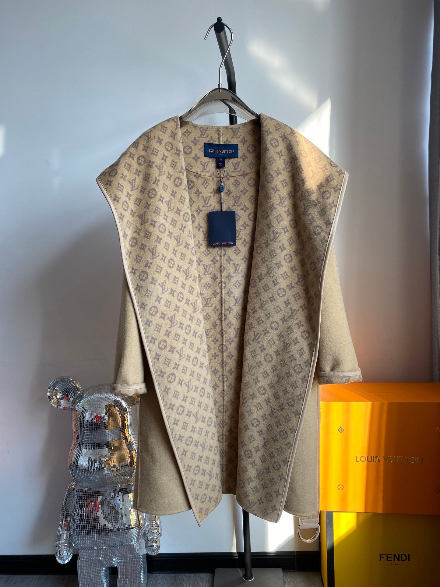 Designer LUV Wrap Coat 013
