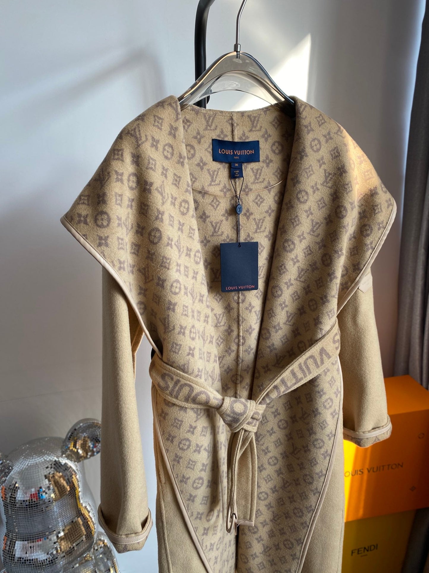 Designer LUV Wrap Coat 013