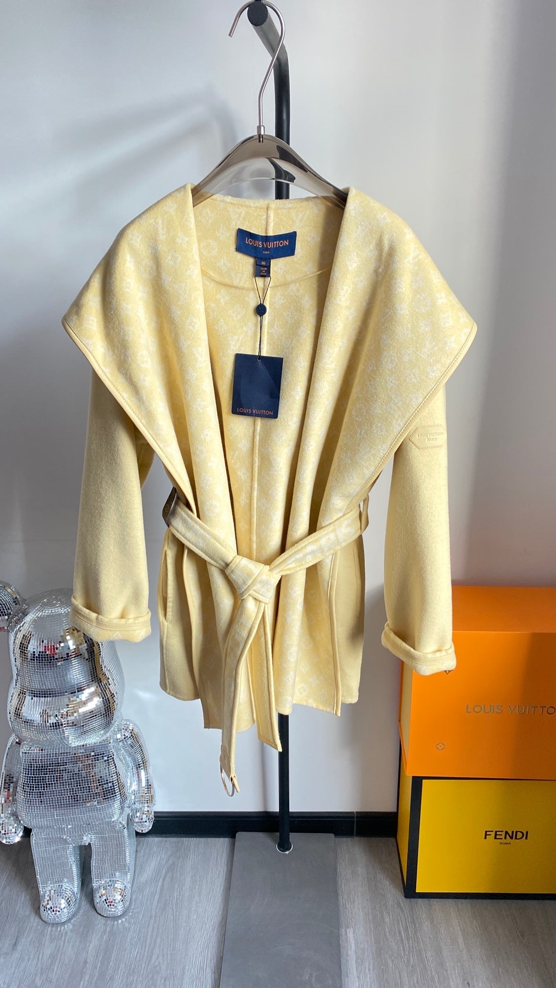 Designer LUV Wrap Coat 034