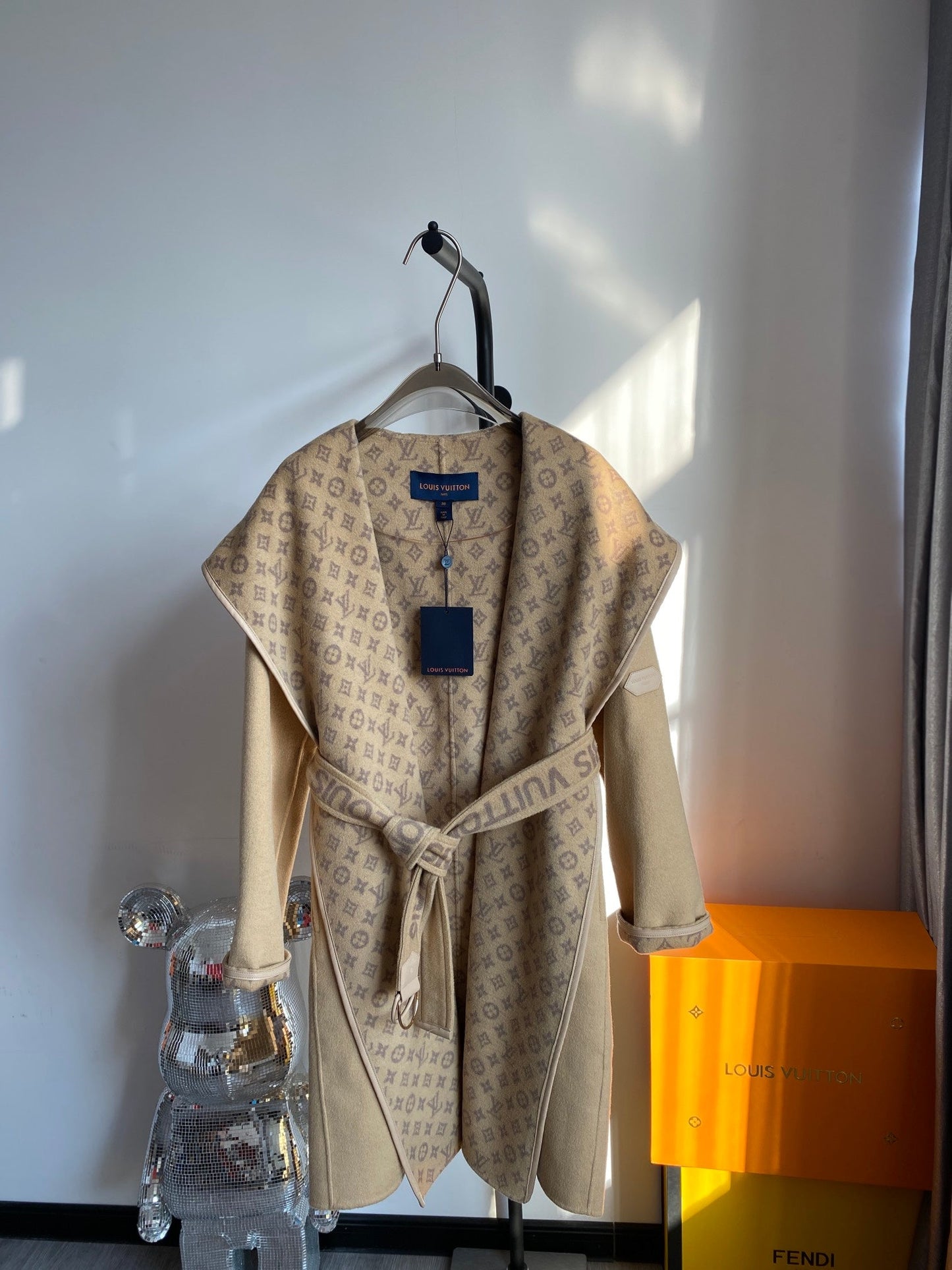 Designer LUV Wrap Coat 013