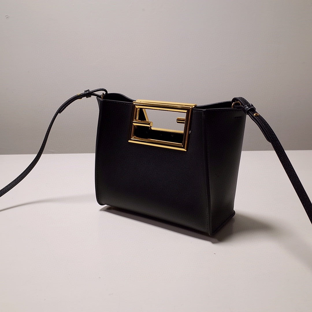 FI Way Small Black Bag For Woman 17.5cm/7in 8BS054AAIWF0KUR