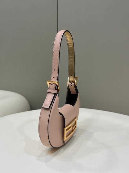 FI Cookie Pale Pink For Women, Women&#8217;s Handbags, Shoulder Bags 7.4in/19cm Pink FF 8BS065AAIWF14N1