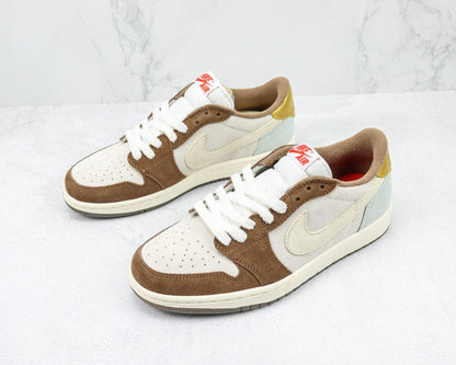 Designer Fragment x Travis Scott x Air Jordan 1 Low DV1312-200