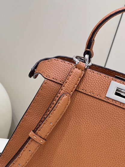 FI Peekaboo ISeeU Medium Bronze For Women, Women&#8217;s Handbags, Shoulder Bags 13.1in/33.5cm FF