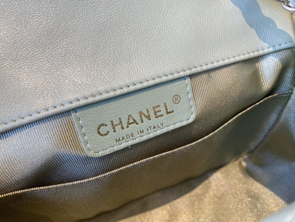 ChanelSmall Flap Bag Gold Hardware Green For Women, Women’s Handbags, Shoulder Bags 7.5in/19cm AS2232